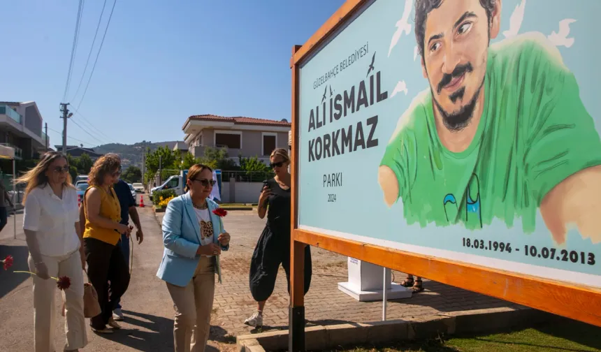 İzmir Güzelbahçe’de anlamlı anma