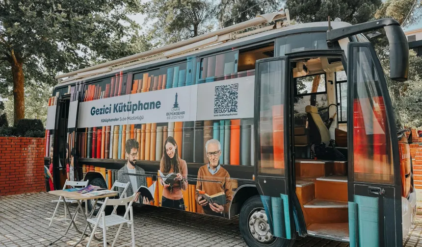 İzmir'in gezici kütüphanesinde rota Torbalı