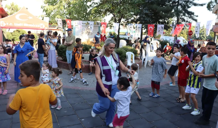 İzmit Belediyesinden Kuruçeşme’de renkli çocuk etkinliği