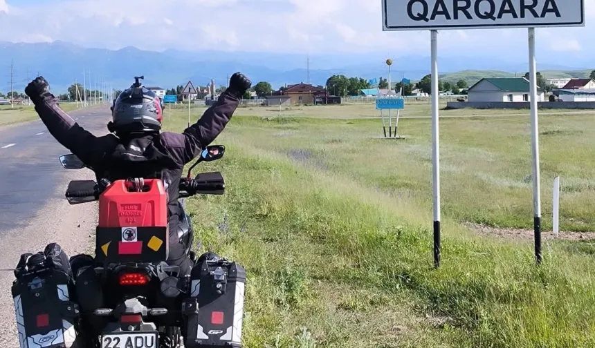 Keşan DOÇEK motorcuları 15 bin kilometrelik Orta Asya macerasını tamamladı
