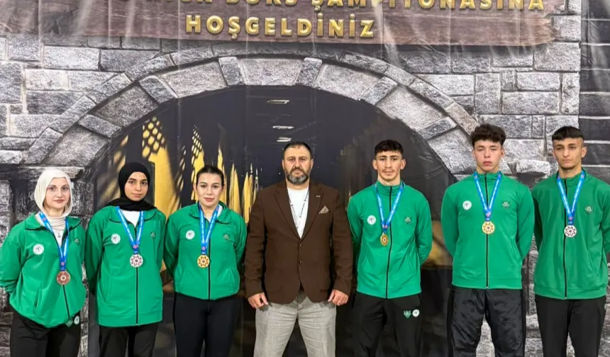 Kick Boks 'Milli'lerine Konya Meram imzası