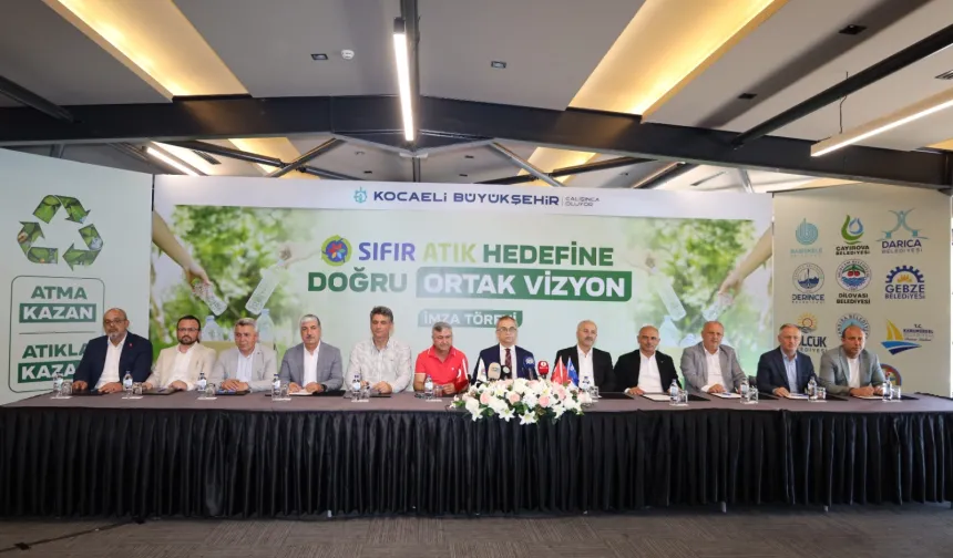 Kocaeli Büyükşehir'den 'sıfır atık' hamlesi