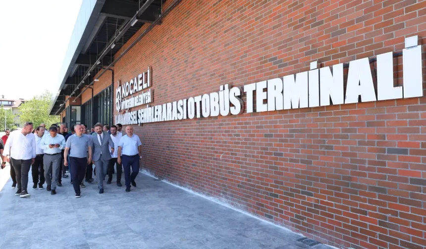 Kocaeli’de yeni otobüs terminali hizmete hazırlanıyor