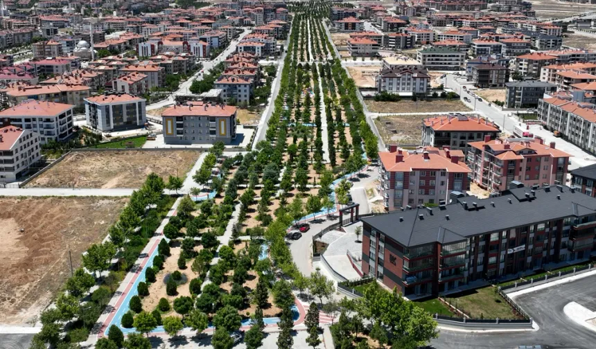 Konya Selçuklu’da Yelda Park’ta sona gelindi