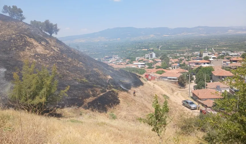 Manisa Turgutlu'dan büyümeden söndürüldü