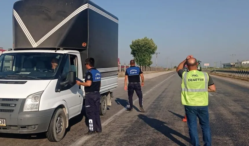 Manisa'da hal denetimlerine aralıksız devam