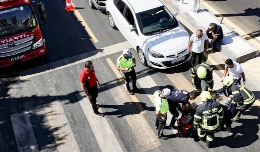 Mersin’de trafik güvenliği tatbikatı: “Bir Kural, Bir Ömür”