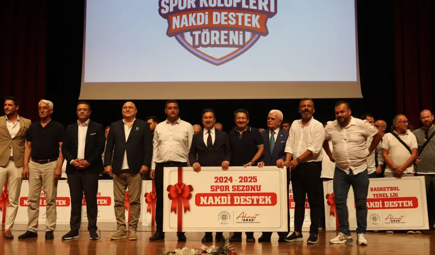 Muğla Büyükşehir’den amatör spor kulüplerine güçlü destek