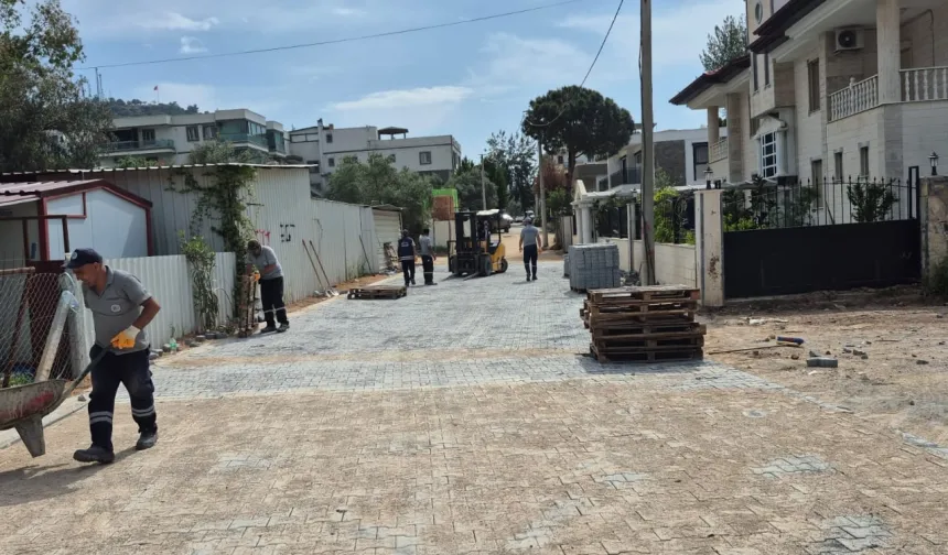 Muğla'da Milas Belediyesi ilçe genelindeki çalışmalarını sürdürüyor