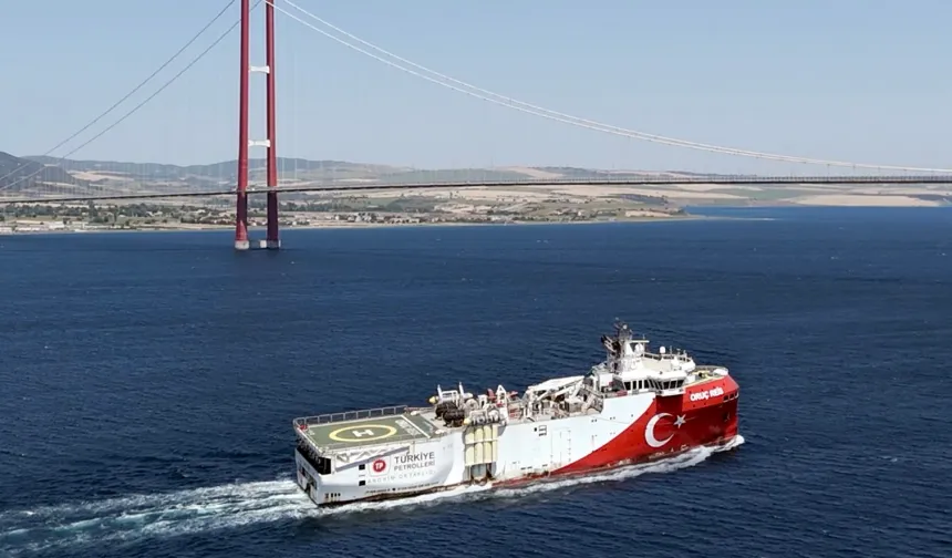 'Oruç Reis' tarihi görevden Mavi Vatan'a döndü