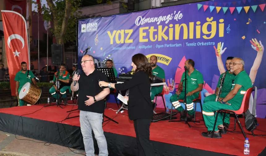 Osmangazi Belediyesi yaz coşkusunu mahallelere taşıyor
