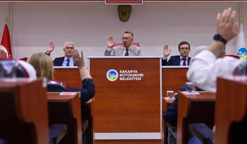 Sakarya Meclisi Temmuz ayında yoğun gündemi değerlendirdi