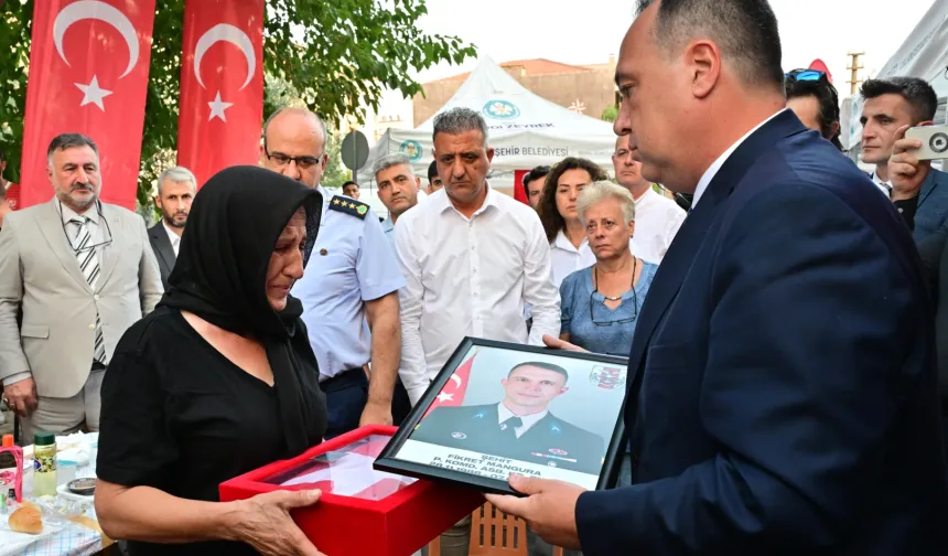 Şehit Fikret Mangura vefatının 7. gününde dualarla anıldı