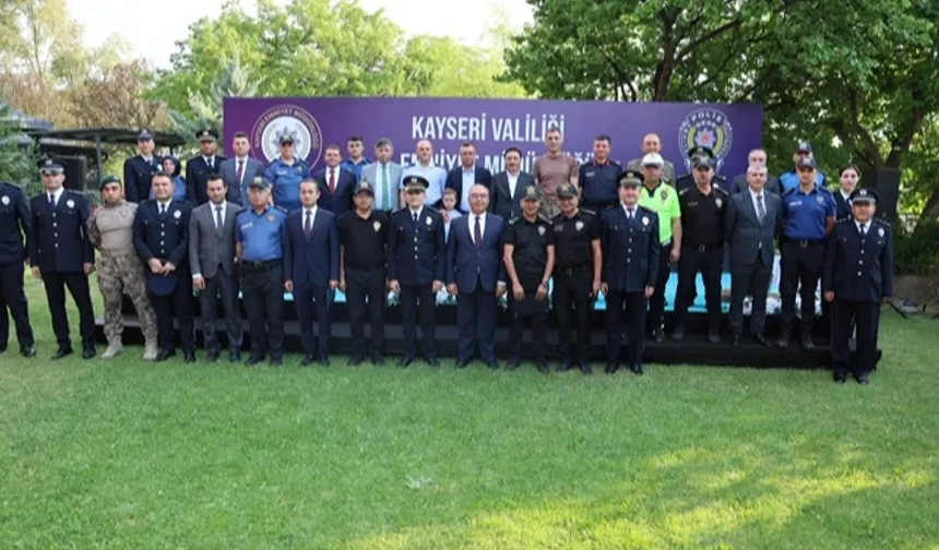 Terfi eden Kayseri polisi ödüllendi