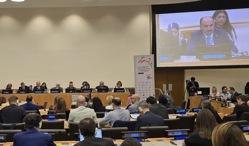 UCLG Başkanı Altay’dan BM’de barış ve adalet vurgusu