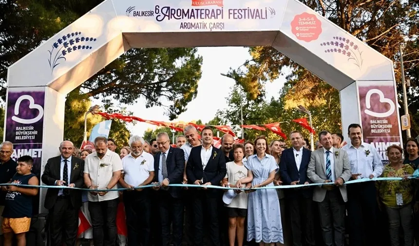 Uluslararası 6. Balıkesir Aromaterapi Festivali başladı