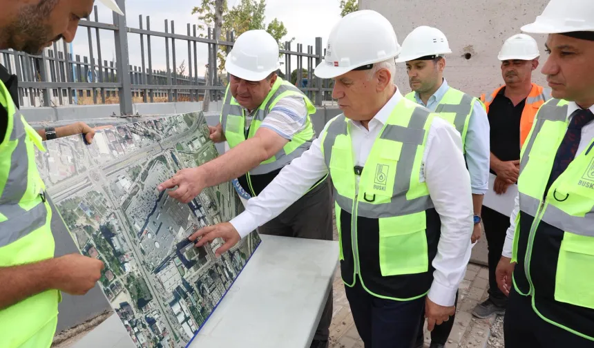 Bursa Büyükşehir'den Odunluk'ta altyapı atağı