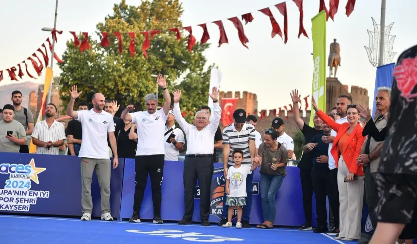 Kayseri Büyükşehir'den Uluslararası Basketbol Turnuvası