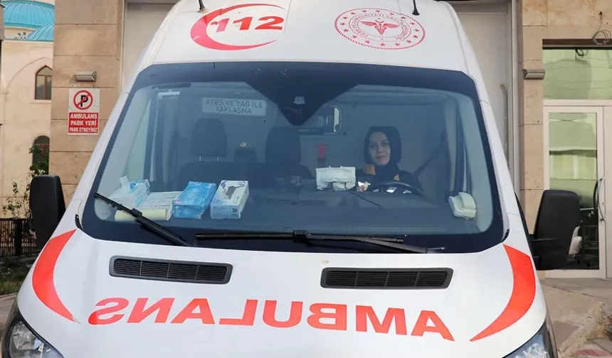 Ambulans direksiyonunda korku yok sadece sorumluluk var!