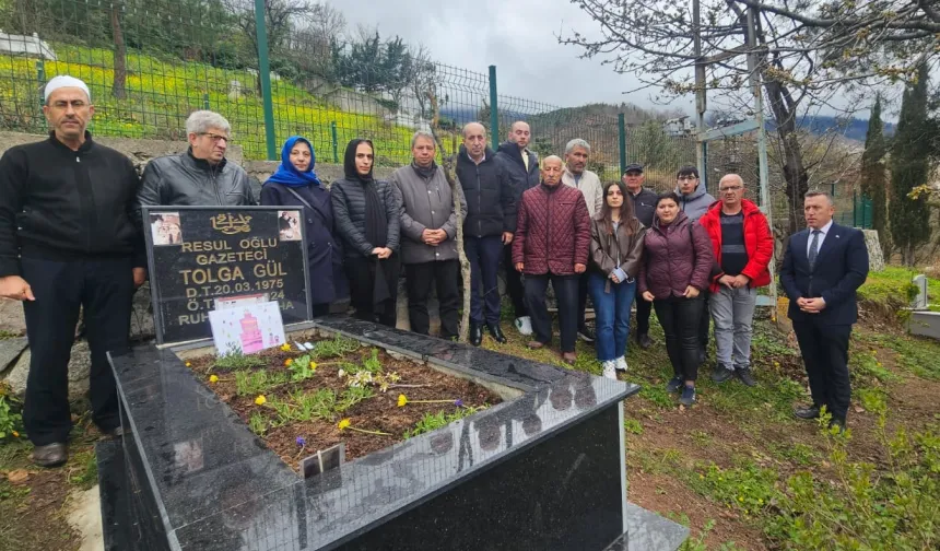 Artvinli gazeteci Tolga Gül vefatının ikinci yılında unutulmadı