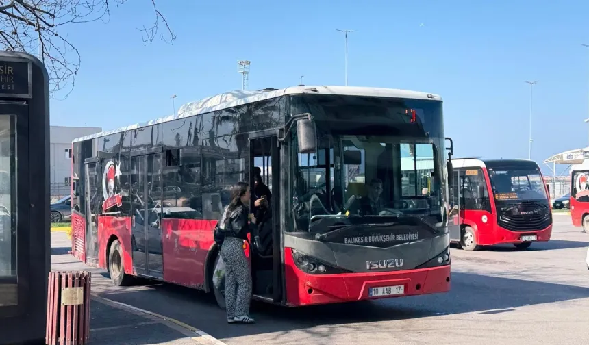 Balıkesir Büyükşehir'den toplu taşımada büyük dönüşüm