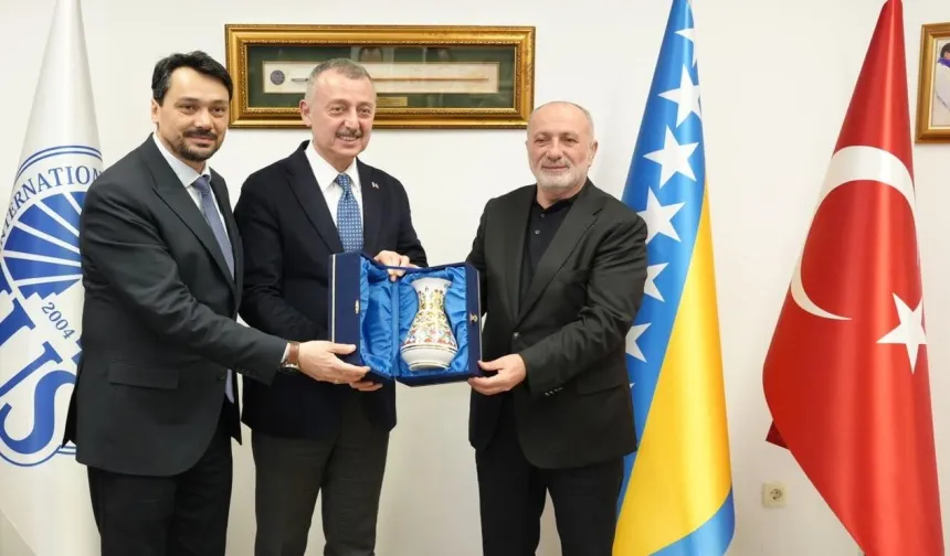 Başkan Büyükakın'dan Bosna'da resmi temaslar