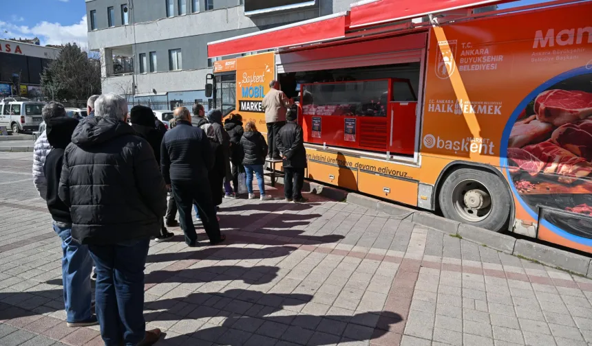 Başkent marketlerden Ramazan'da 55 bin kilo et satışı