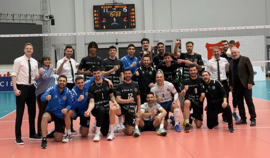 Bursa Büyükşehirli Efeler'den muhteşem dönüş