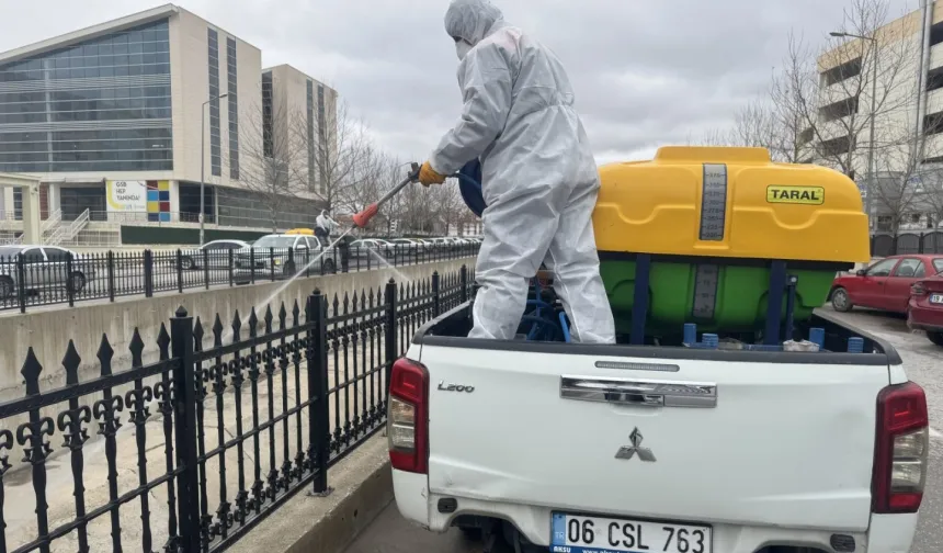 Çorum'da vektörle mücadele aralıksız sürüyor