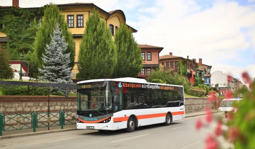 Eskişehir'de otobüs hatlarında yeni düzenleme