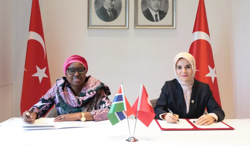 Gambiya ile birey haklarının korunması alanında mutabakat zaptı imzalandı