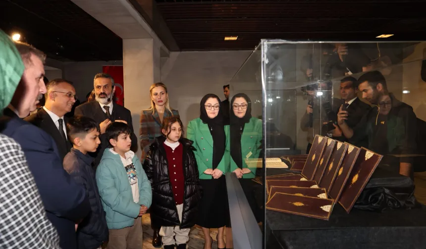 Gaziantep'te 'Haremeyn Hatıraları' sergisi açıldı