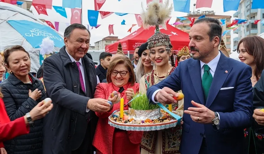 Gaziantep'te Nevruz coşkusu