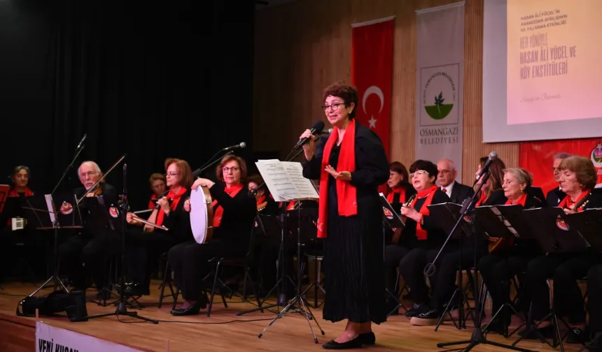 Hasan Âli Yücel Bursa Osmangazi'de anıldı