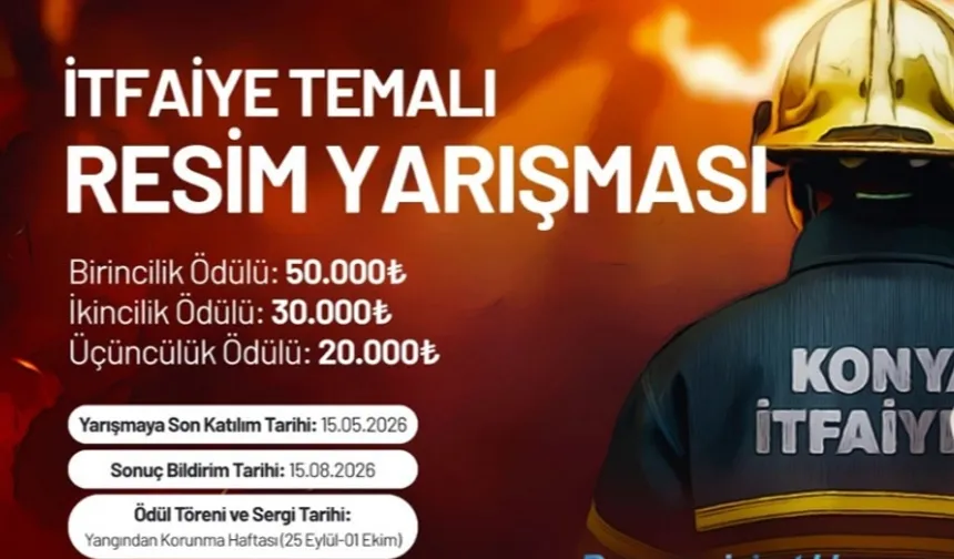 Konya Büyükşehir'den ödüllü resim yarışması