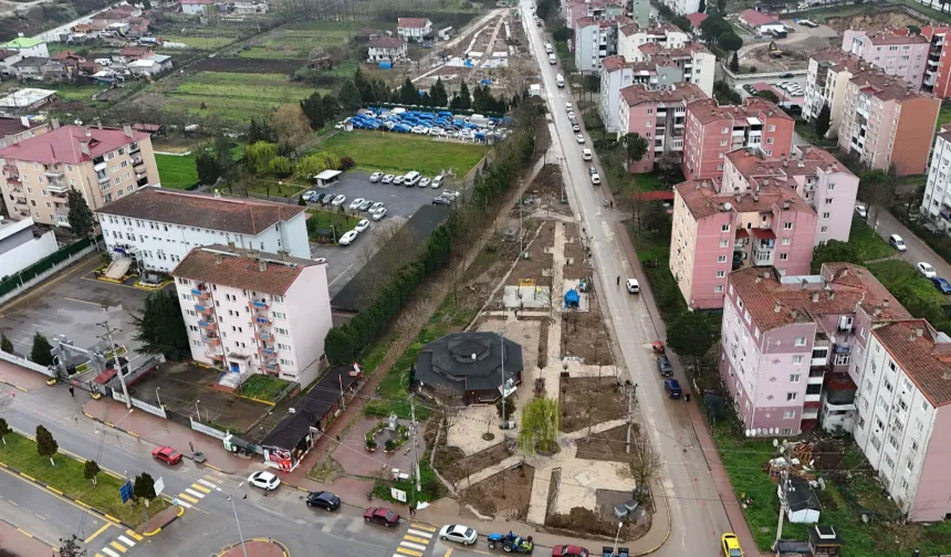 Sakarya Ferizli'nin yeni yaşam alanı tamamlanıyor