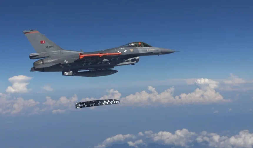 Milli seyir füzesi SOM-J hedefi tam isabetle vurdu