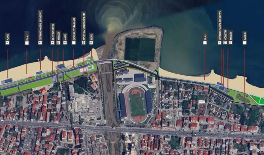 Trabzon Akçaabat sahilinde büyük değişim başlıyor