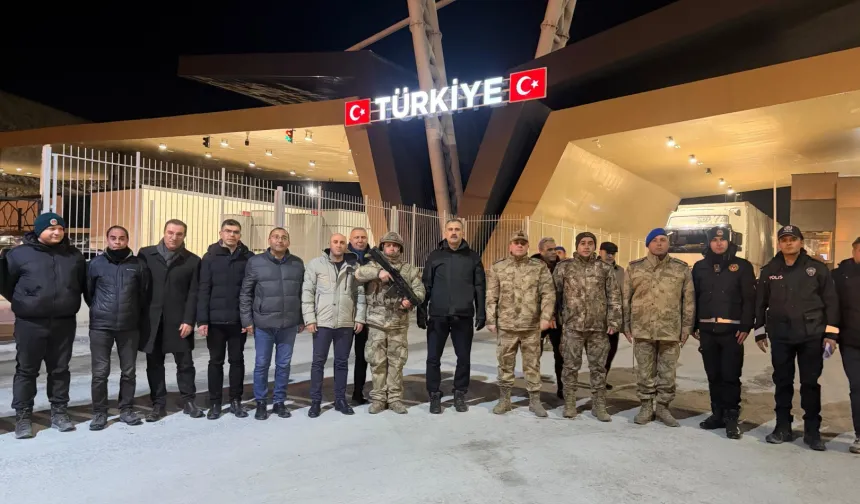 Vali Bozkurt'tan Gürbulak Sınır Hattı'nda incelem