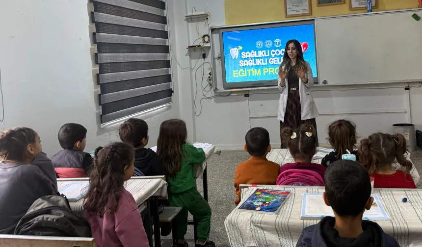 Batman'da minik kalplere hijyen eğitimi