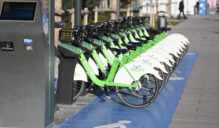 Çorum'da bisiklet paylaşımında yeni dönem