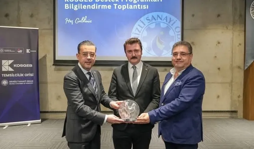Denizli'de sanayicilere KOSGEB destekleri anlatıldı