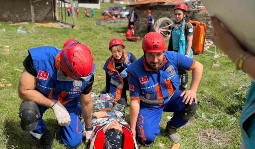 Eskişehir'de UMKE Tatbikatı