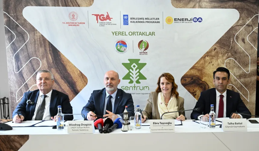 Bolu Göynük, tarihi ilçede 'sürdürülebilir turizm' başlıyor