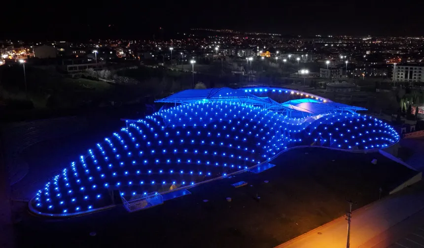 Konya Büyükşehir'den 'mavi' farkındalık