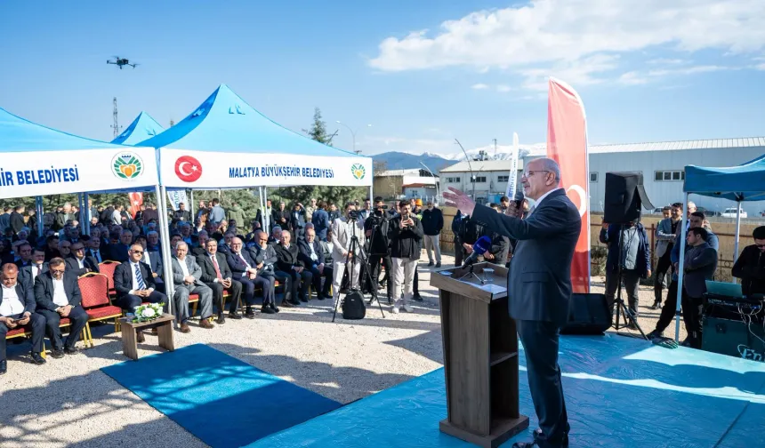 Malatya'da Karaca Camisi'nin temeli atıldı