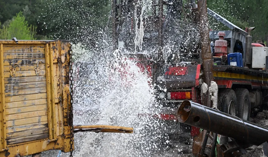 Manisa Büyükşehir'in yıl hedefi 155 yeni sondaj