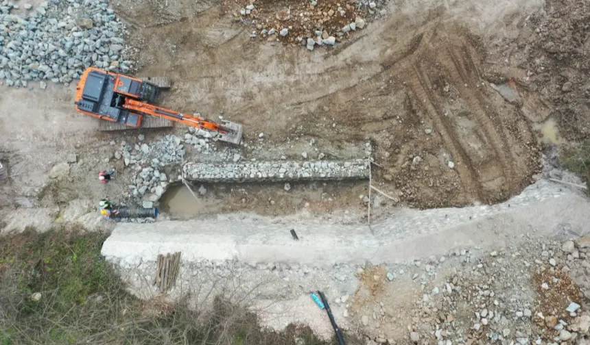 Ordu Fatsa'da taşkın riskine kalıcı çözüm