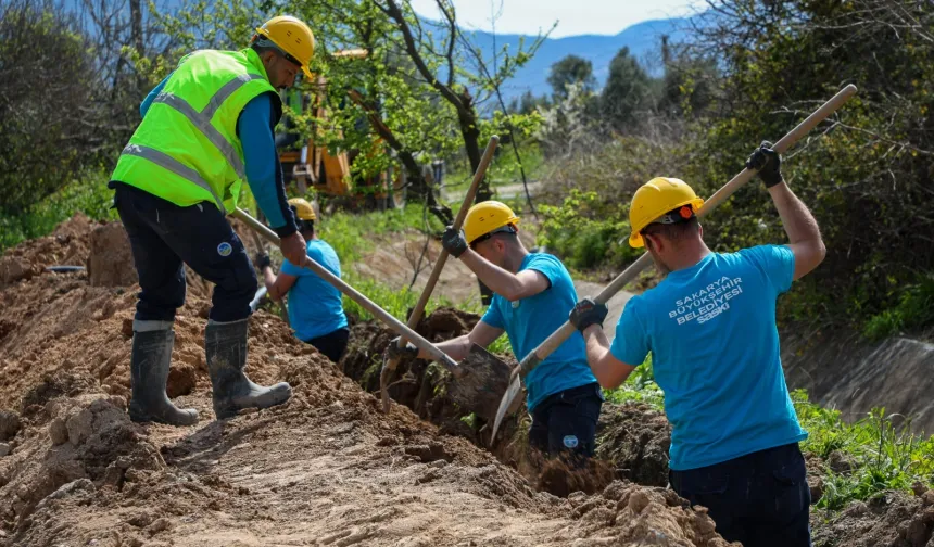 Sakarya Pamukova'da alternatif kaynaklar için altyapı çalışması