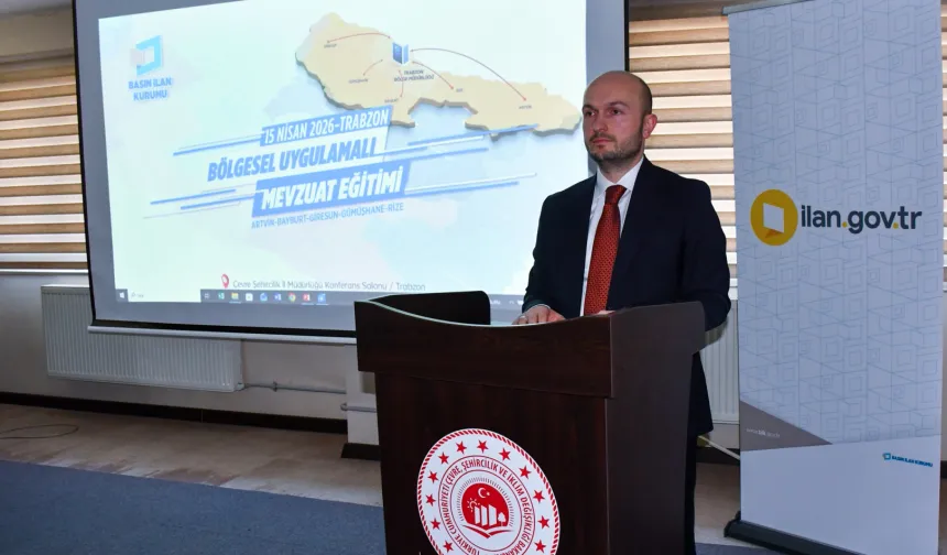 Trabzon'da BİK'ten uygulamalı mevzuat eğitimi